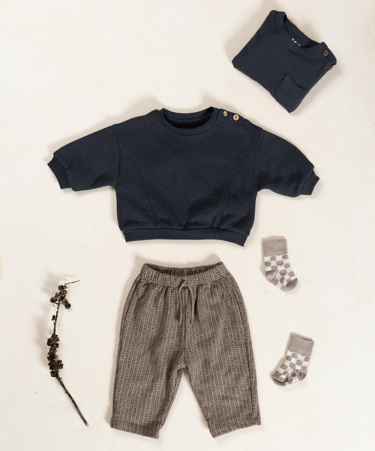 Play Up - printed fleece trousers - light brown