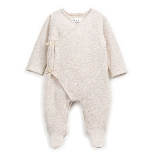 Play Up - newborn jumpsuit unisex - pencil offwhite