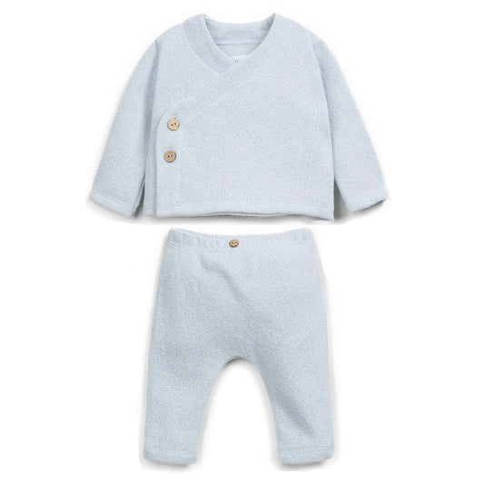 Play Up - newborn set baby boy - minerals blue