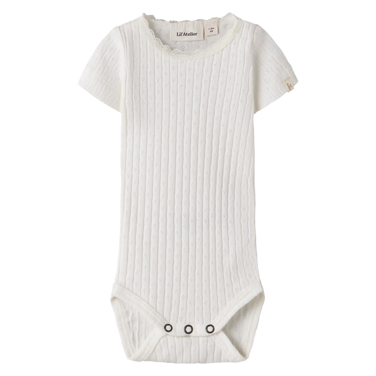 Lil'Atelier - pointelle body - coconut milk