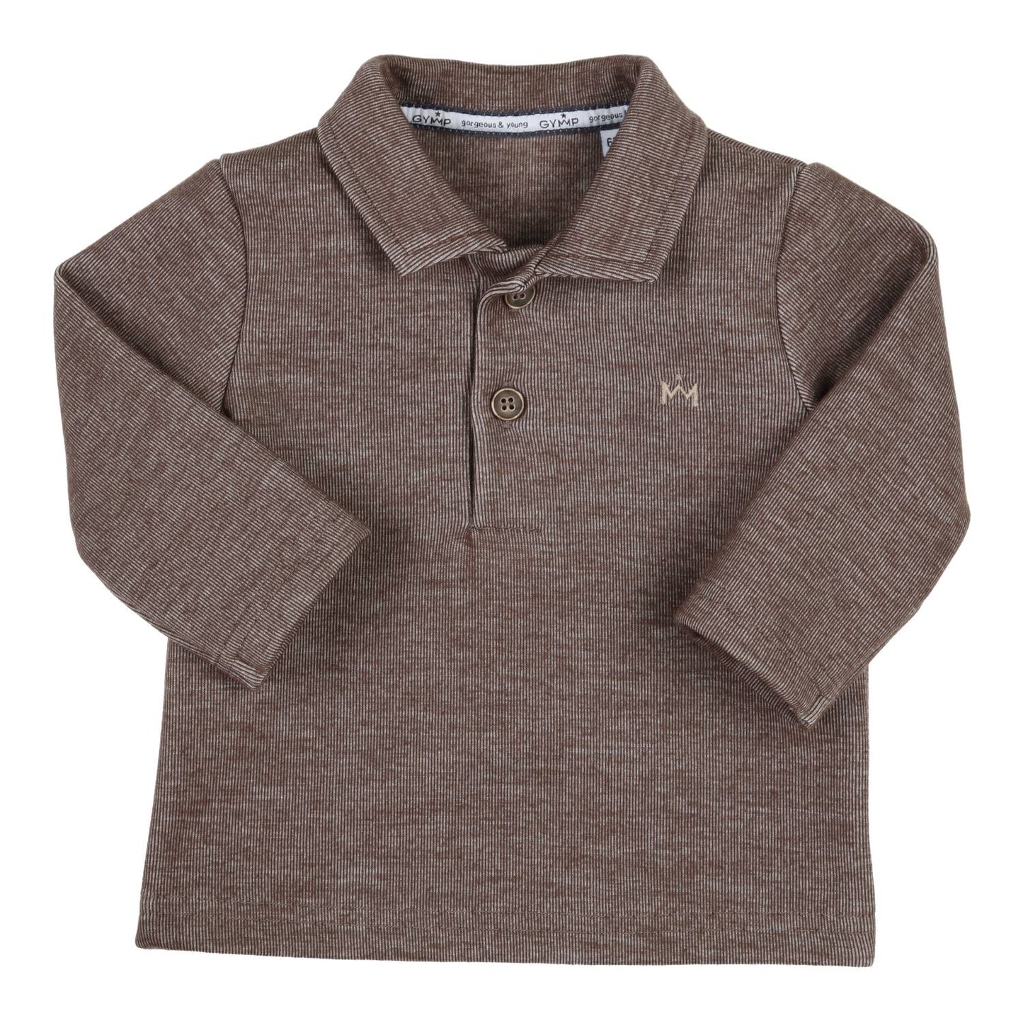 GYMP - polo Giel - brown
