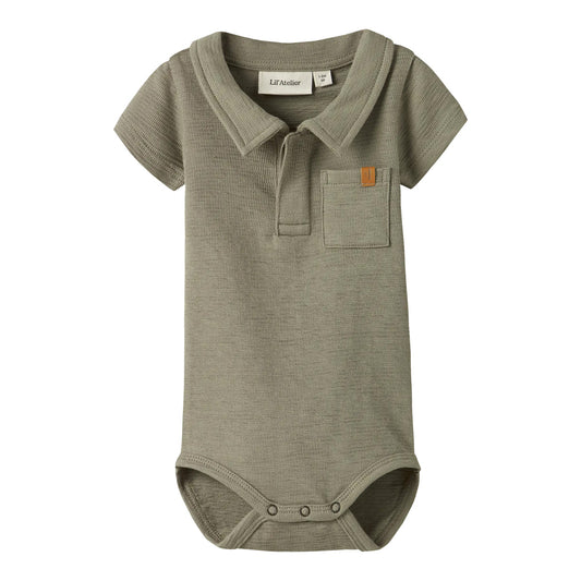 Lil'Atelier - polo romper - overland trek