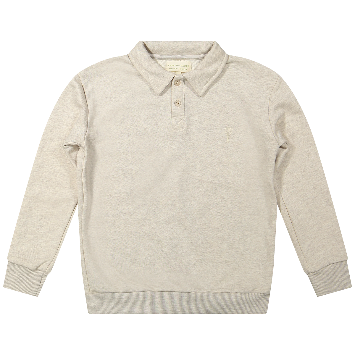 Two You Label - polo - oat
