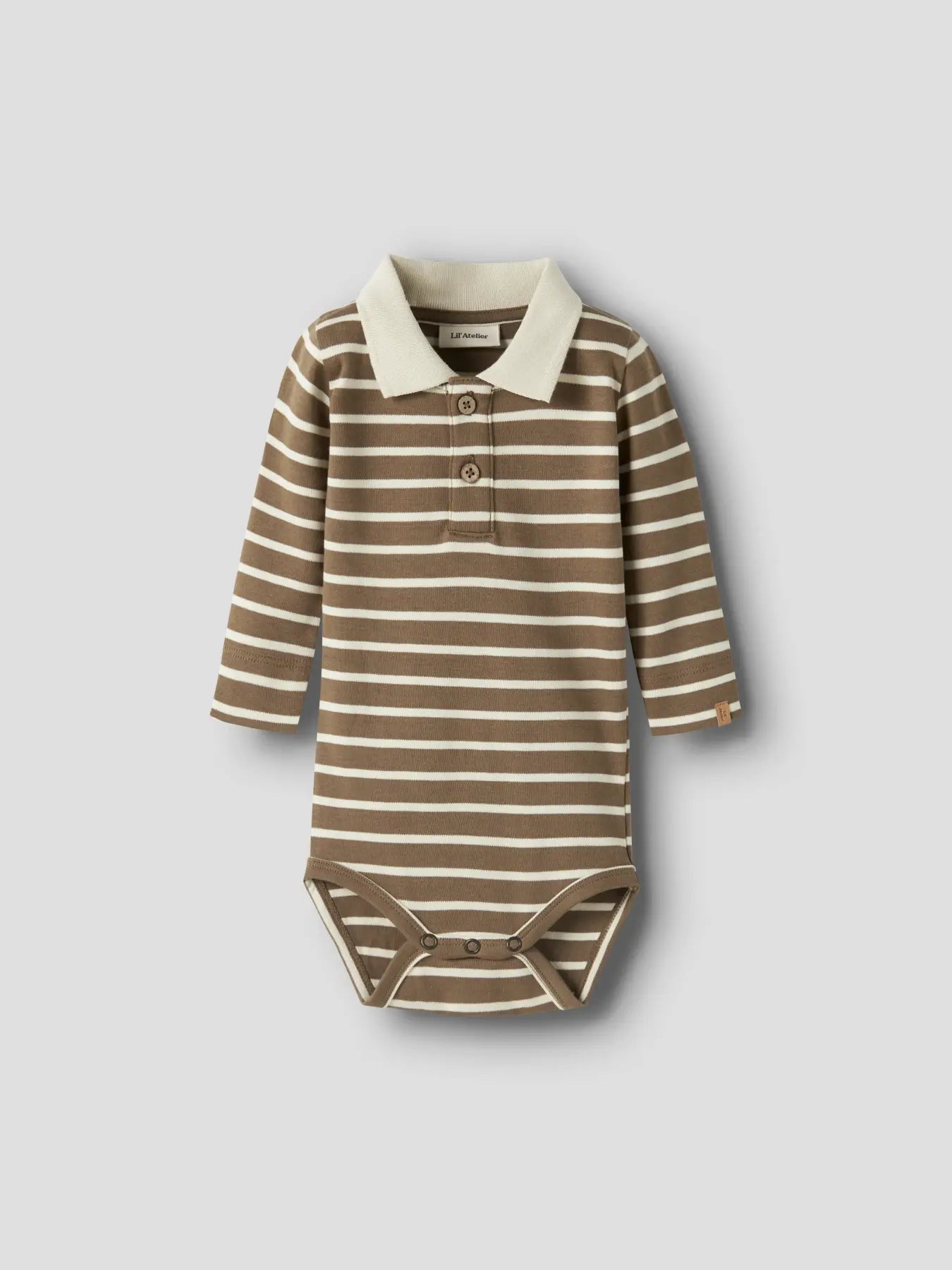 Lil'Atelier - polo body - kangaroo stripe