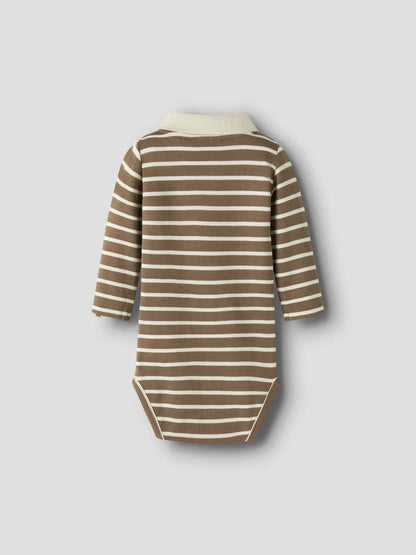 Lil'Atelier - polo body - kangaroo stripe