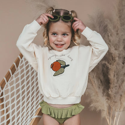 Salted Stories - oversized sweater Pommegranate