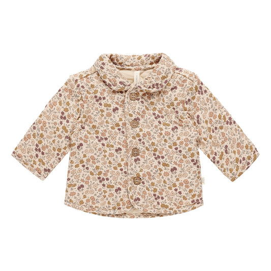 Quilted jacket Posy Flowers - shell