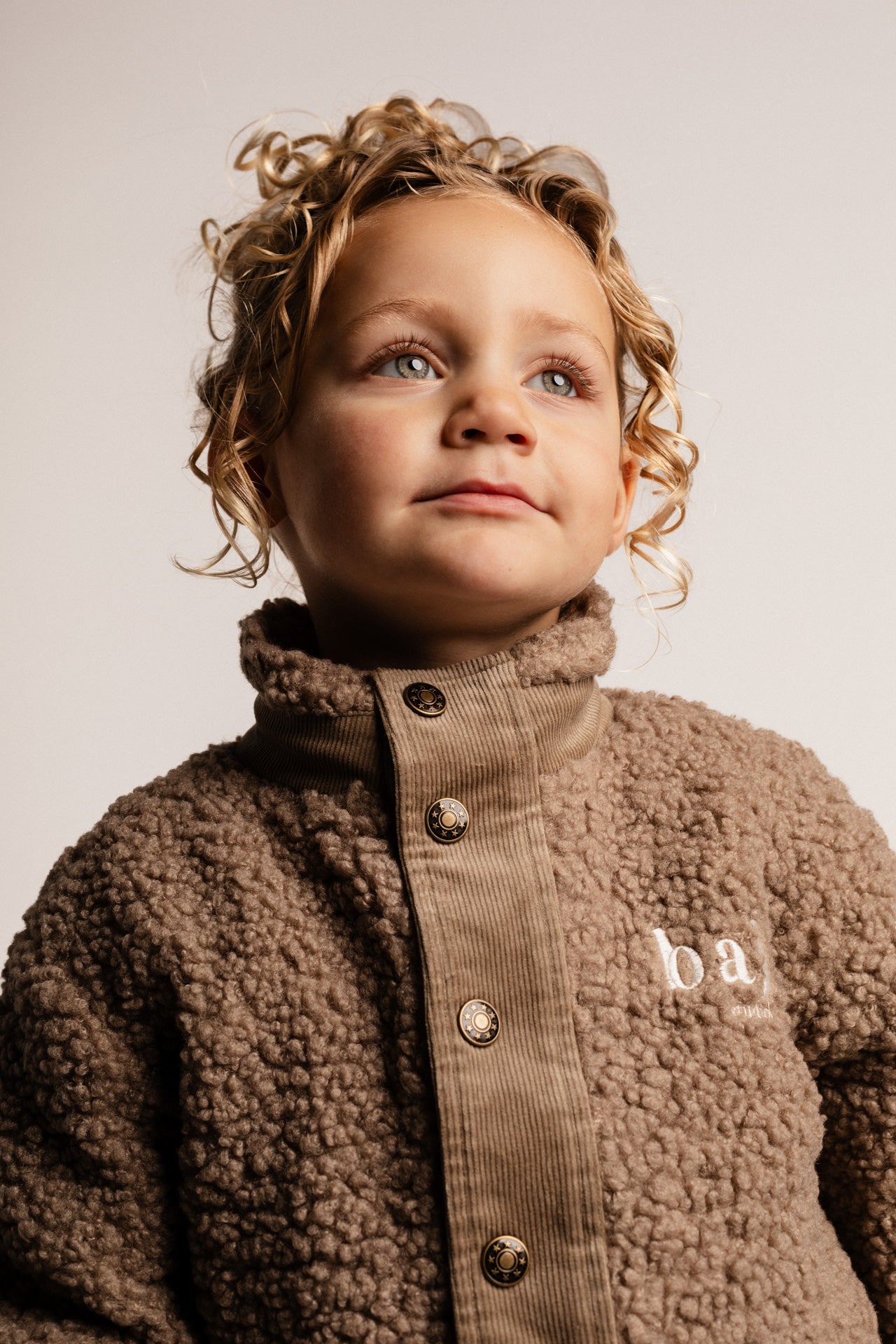Baje Studio - teddy jacket Rances - brown cacao