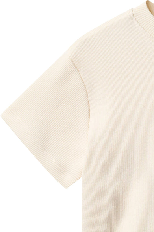 Copenhagen Colors - modal rib tee - cream