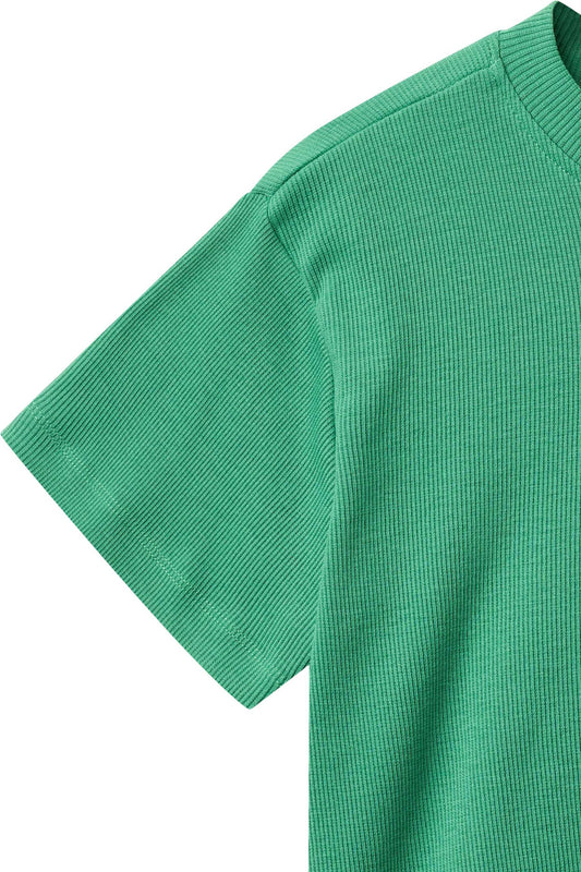 Copenhagen Colors - modal rib tee - sharp green