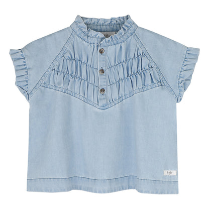 Baje Studio - denim blouse Robin - blue light