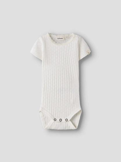 Lil'Atelier - pointelle body - coconut milk