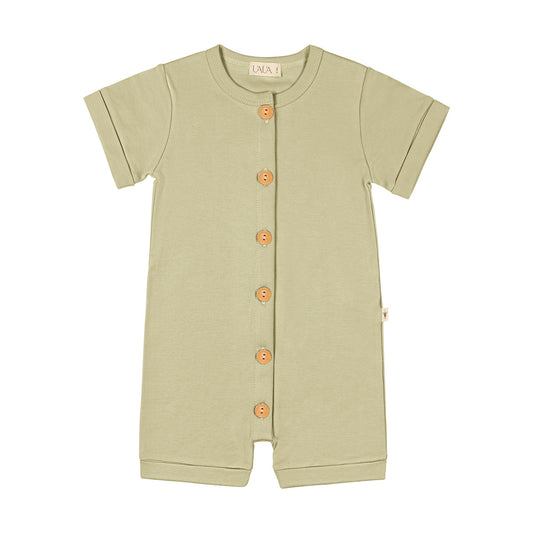 UAUA - jumpsuit short - verde