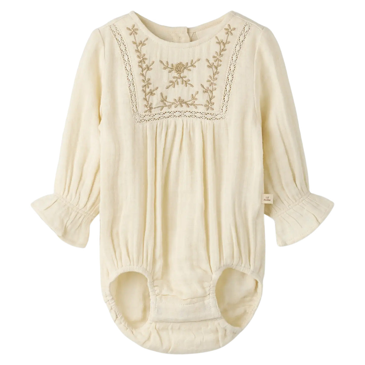 Lil'Atelier - woven shirt body - turtledove
