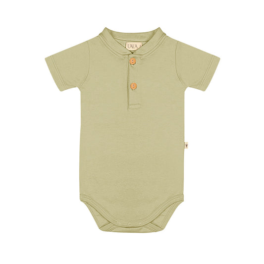 UAUA - romper with buttons - verde