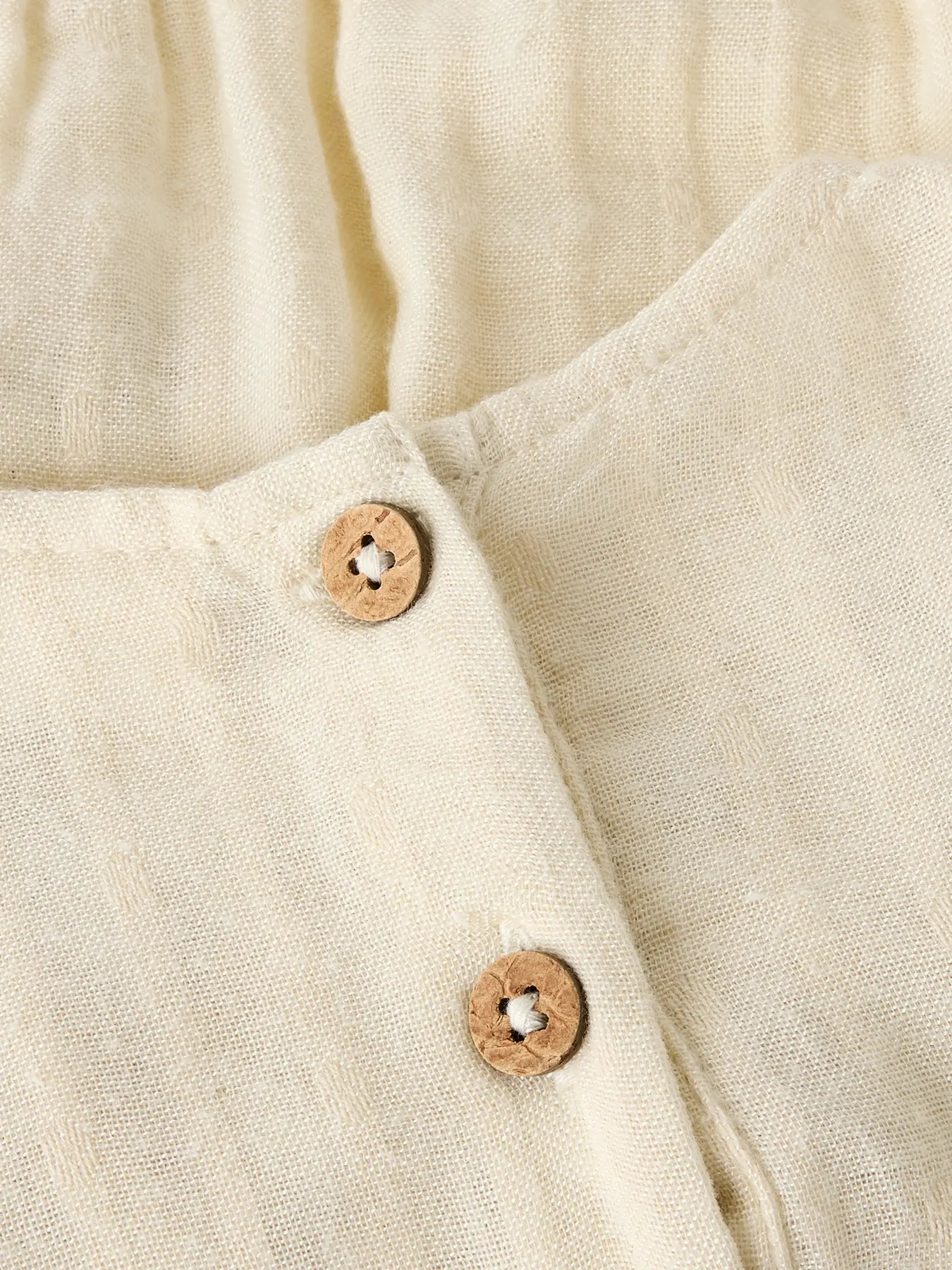 Lil'Atelier - woven shirt body - turtledove