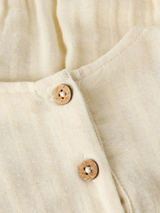 Lil'Atelier - woven shirt body - turtledove
