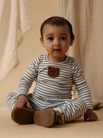 Lil'Atelier - body teddybear - coconut milk stripe