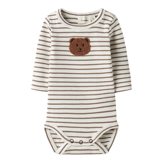 Lil'Atelier - body teddybear - coconut milk stripe