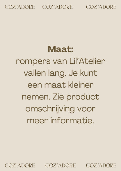 Lil'Atelier - knit body - turtledove melange