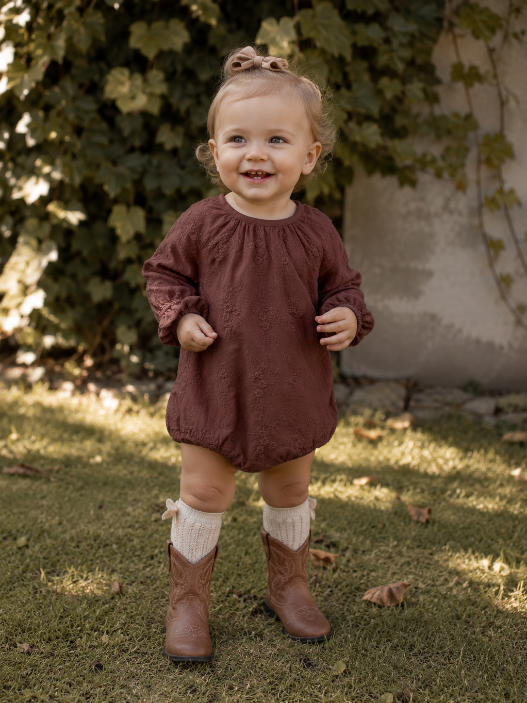 Lil'Atelier - jacquard woven body Nopa - mahogany