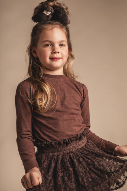 Baje Studio - longsleeve Ruby - copper brown