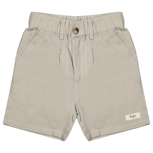 Baje Studio - linen short Santo - taupe clay