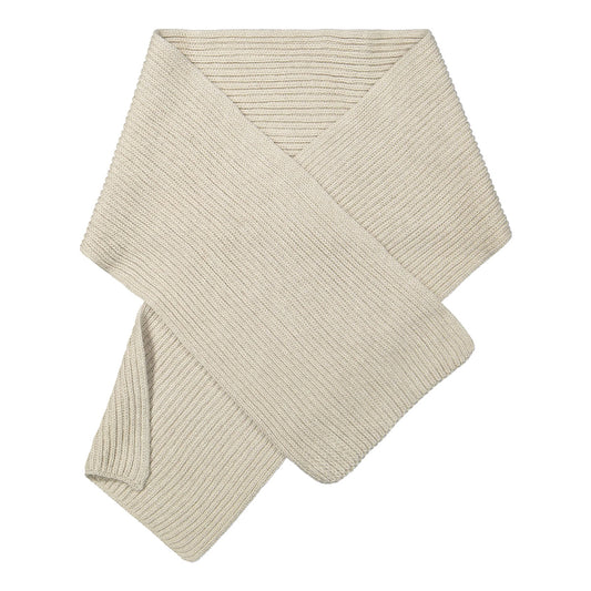 Two You Label - knitted scarf - oat