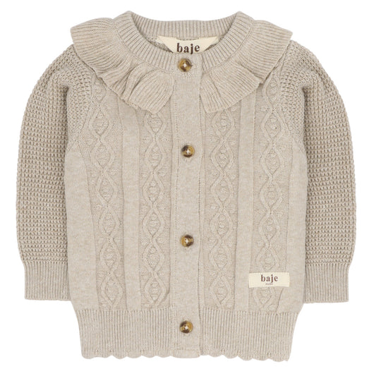 Baje Studio - cardigan Serre - beige