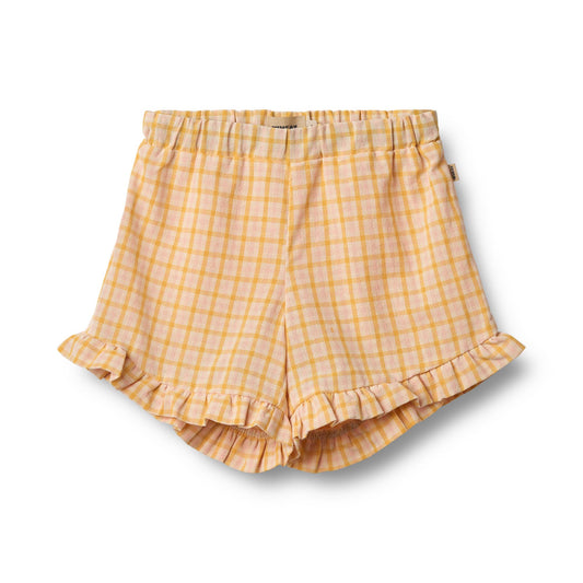 Wheat - shorts Camille - yellow check