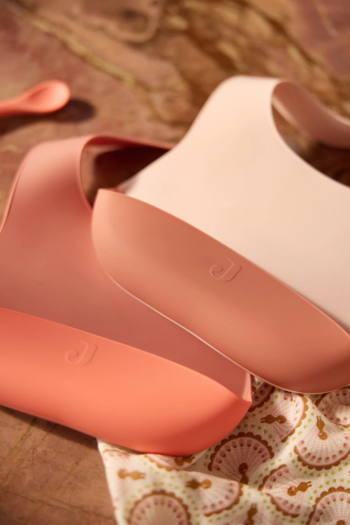 Jollein - slab siliconen - natural shades blush