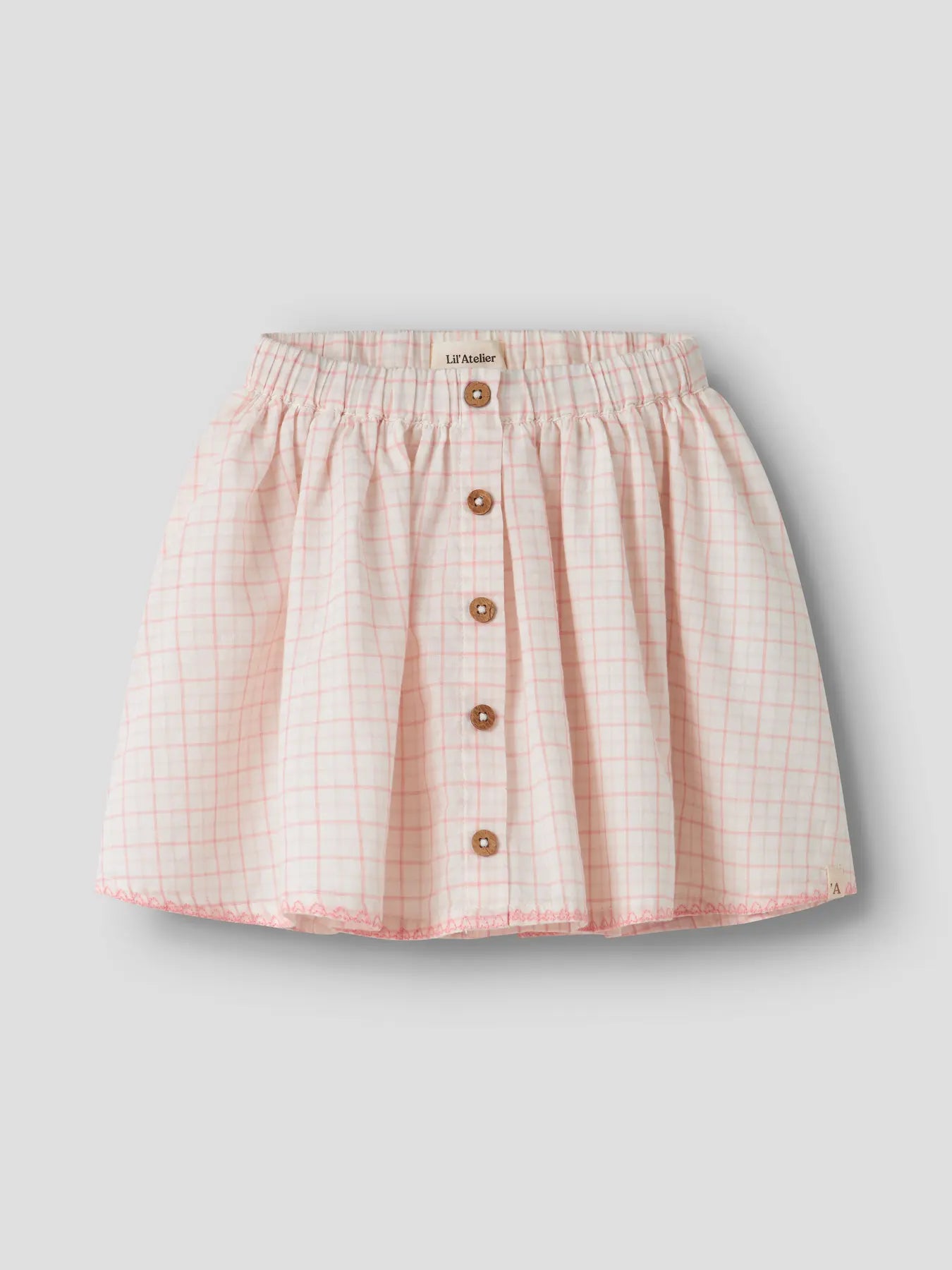 Lil'Atelier - skirt Hedda - rose tan square