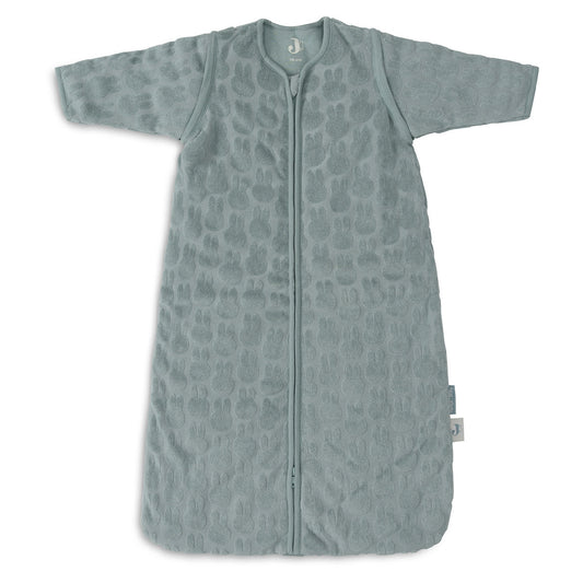Slaapzak Miffy Jacquard - afritsbare mouwen - sea green