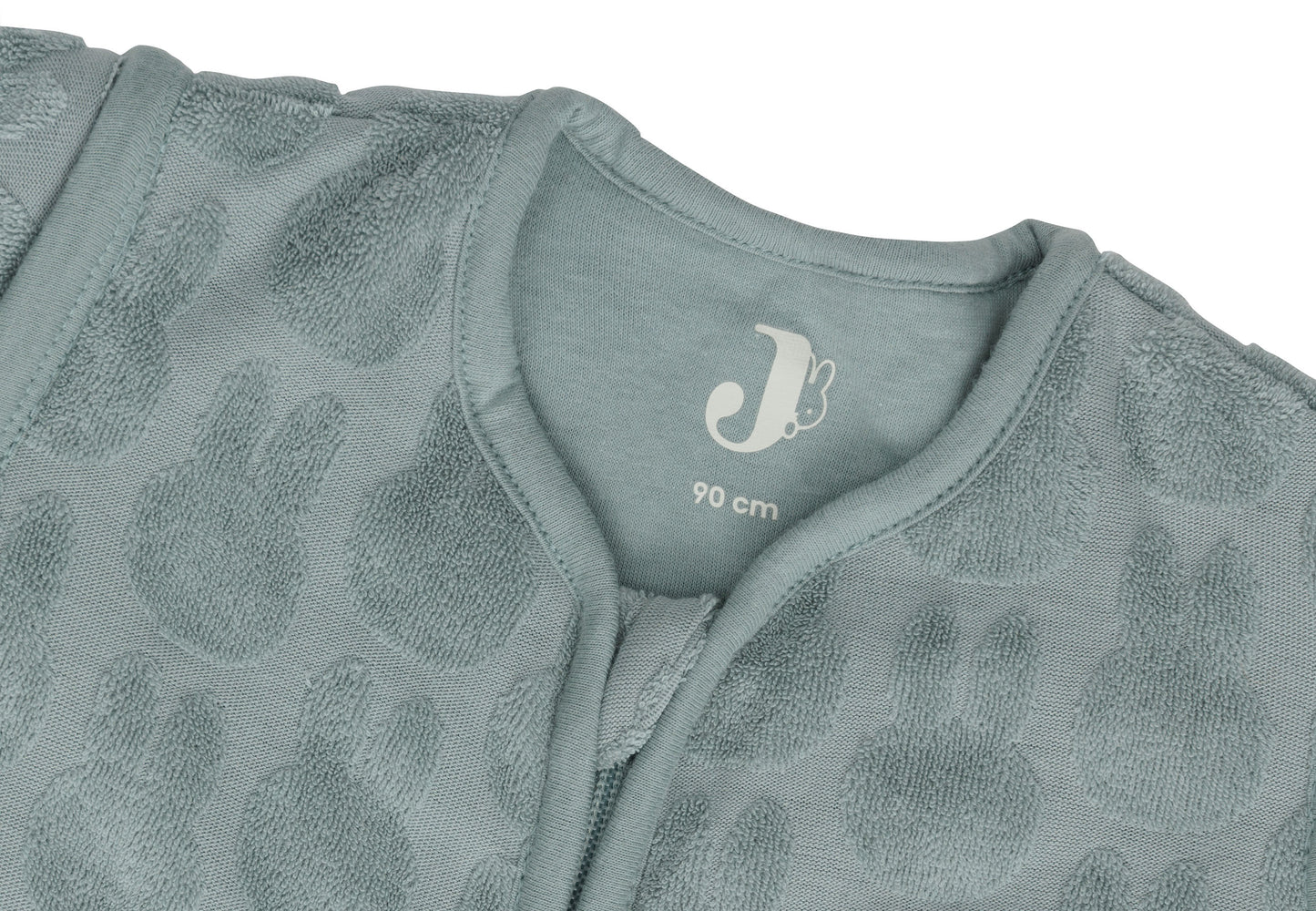 Slaapzak Miffy Jacquard - afritsbare mouwen - sea green