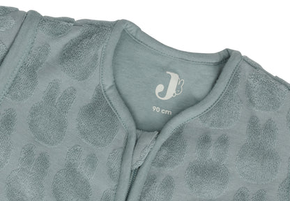 Slaapzak Miffy Jacquard - afritsbare mouwen - sea green