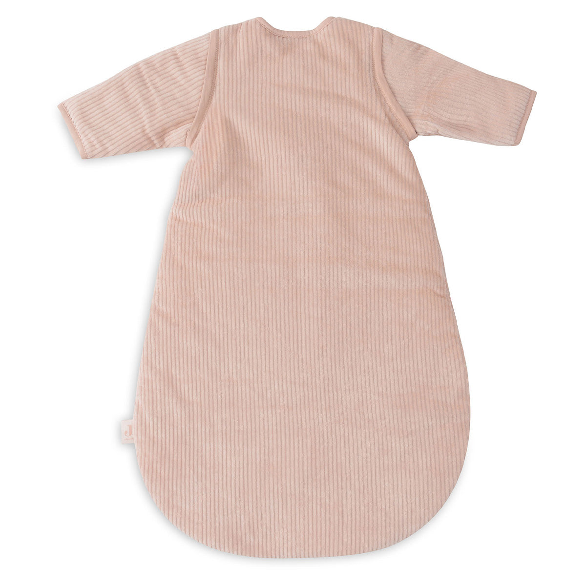 Slaapzak rib rond - afritsbare mouwen - wild rose
