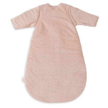 Slaapzak rib rond - afritsbare mouwen - wild rose