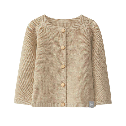 Knitted cardigan ~ beige