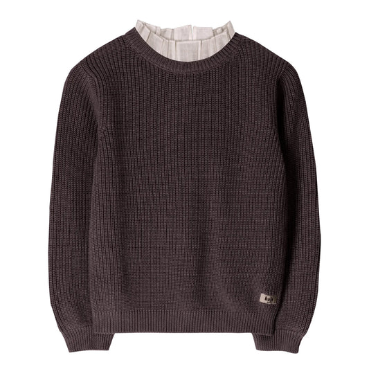 Knitted sweater Soho - purple vintage