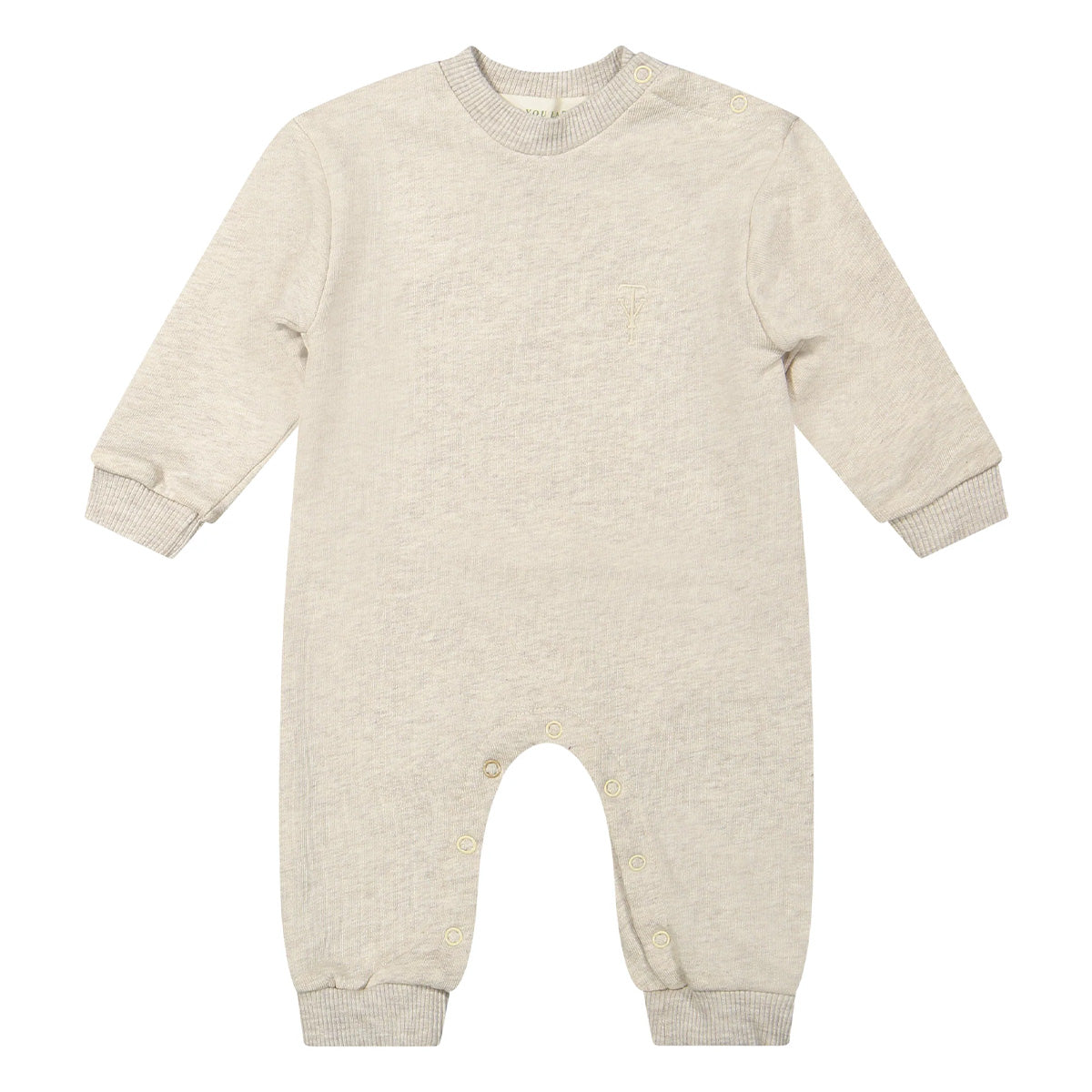 Two You Label - sweat jumpsuit Soho - oat