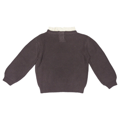 Knitted sweater Soho ~ purple vintage