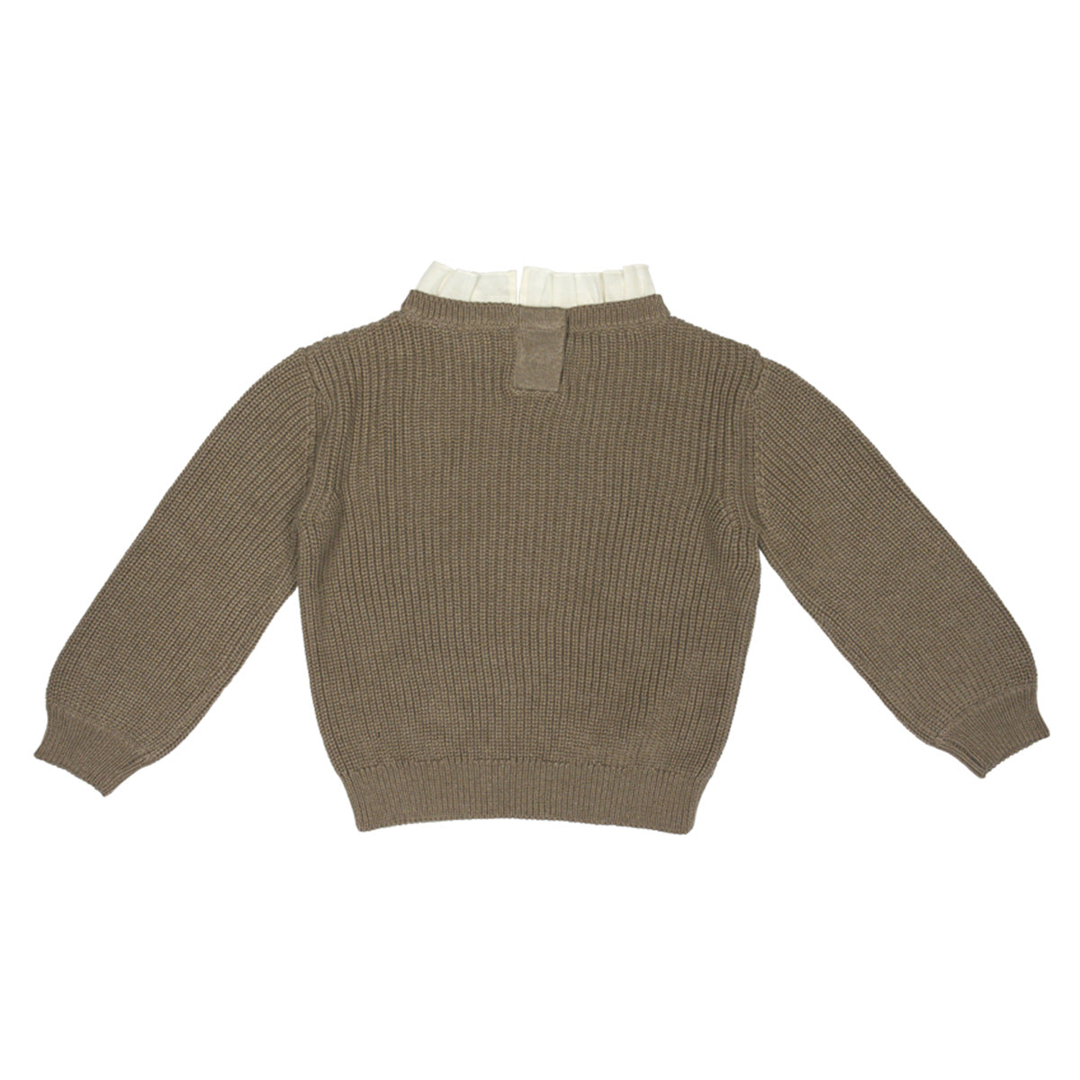 Knitted sweater Soho ~ taupe