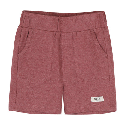 Baje Studio - shorts Sosus - red mahagony