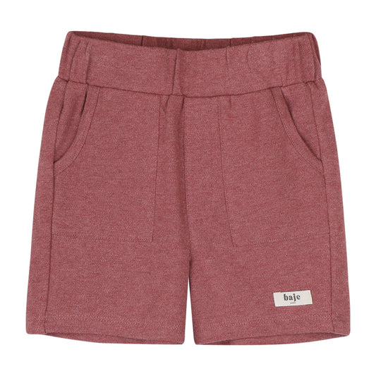 Baje Studio - shorts Sosus - red mahagony