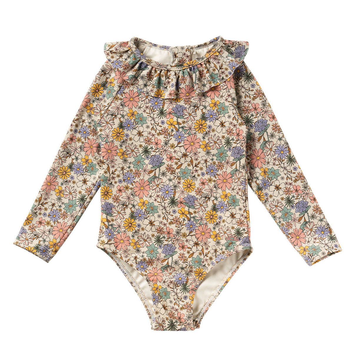 Salted Stories - UV bodysuit - Sparkly Fleurs