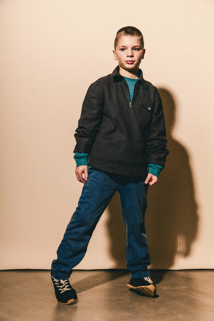 Labo - sweat pants Seya - blue denim