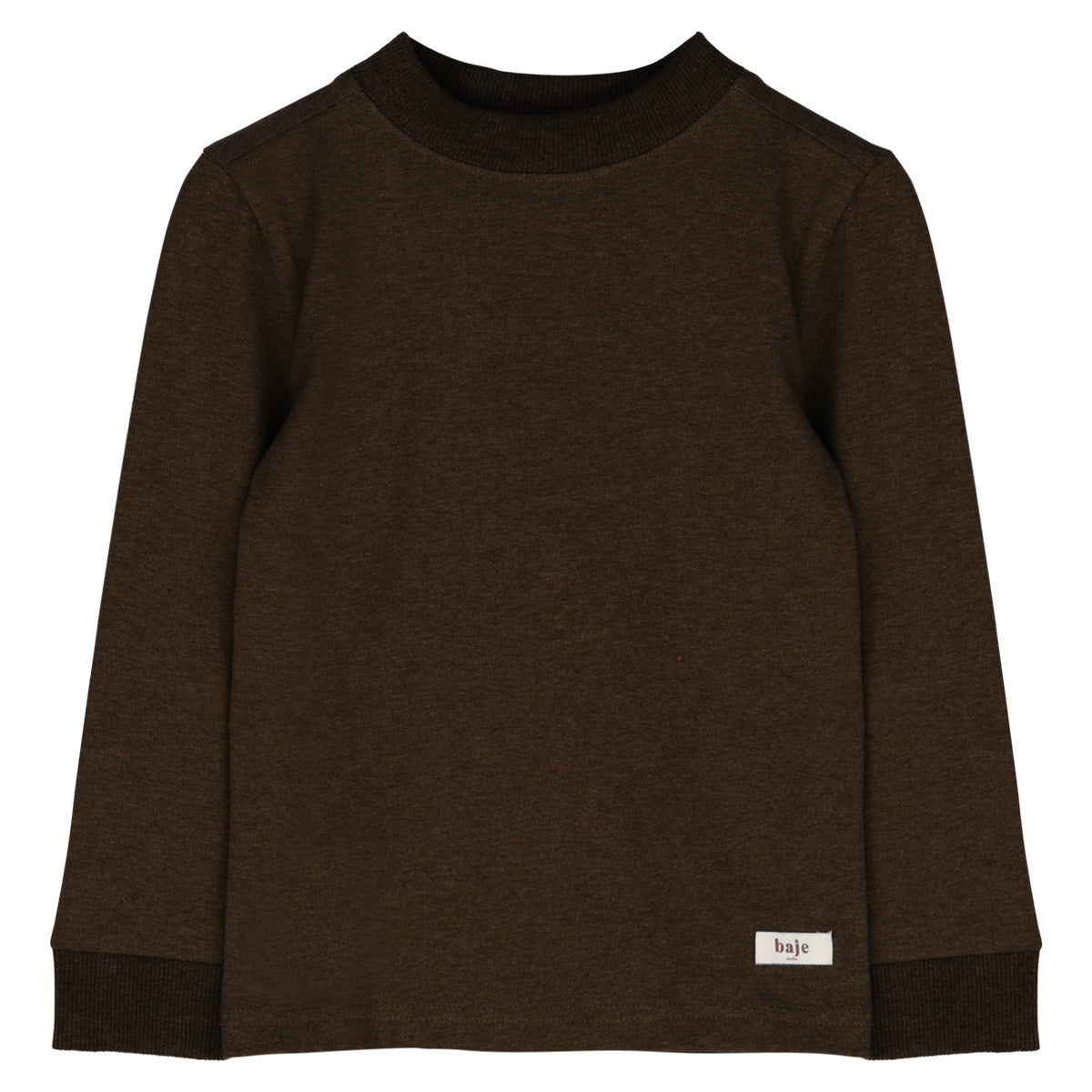 Baje Studio - longsleeve Stoney - brown choco
