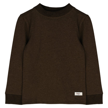 Baje Studio - longsleeve Stoney - brown choco