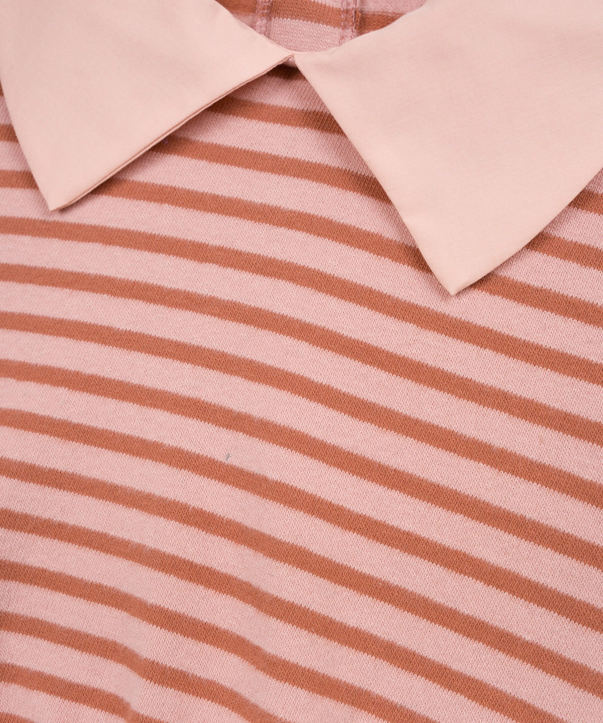Play Up - striped sweater with collar - tapestry stripe
