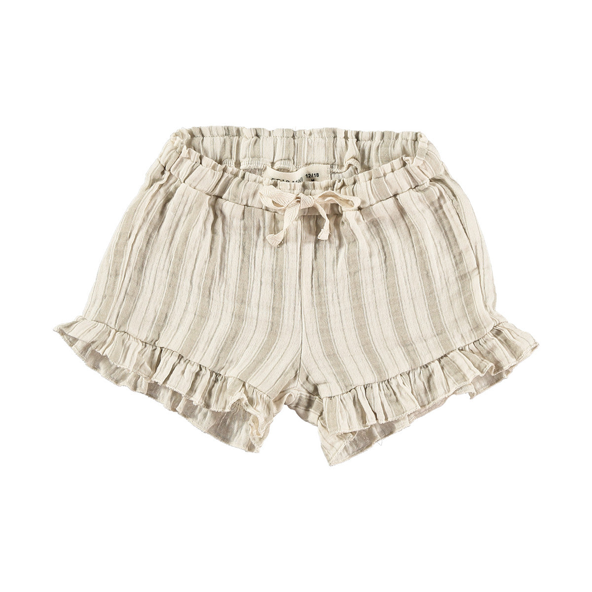 Stripes rustic shorts girls